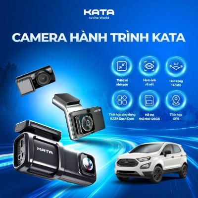 Camera hành trình Ford EcoSport KATA bền đẹp, thông minh