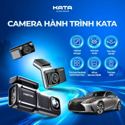 Camera hành trình Lexus IS300 bền đẹp, chính hãng KATA