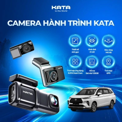 Camera hành trình Toyota Veloz KATA chất lượng, bền đẹp