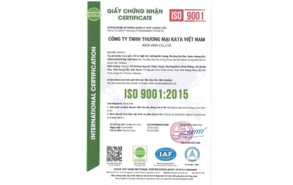  Chứng nhận ISO 9001
