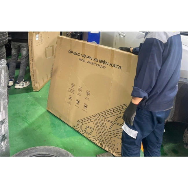 Giáp Bảo Vệ Pin Vinfast VF7 KATA Sơn Tĩnh Điện