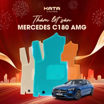 Thảm Lót Sàn Ô Tô Mercedes C180 AMG 2022