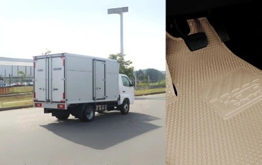Thảm lót sàn ô tô xe chở hàng KATA bảo vệ sàn xe tối ưu