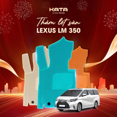 Thảm lót sàn ô tô Lexus LM 350 2021-2025