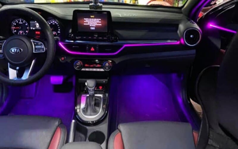 Đèn viền LED tùy chọn màu