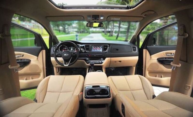 Kích thước “khủng” giúp Sedona 2024 mở ra không gian cabin thông thoáng và rộng rãi