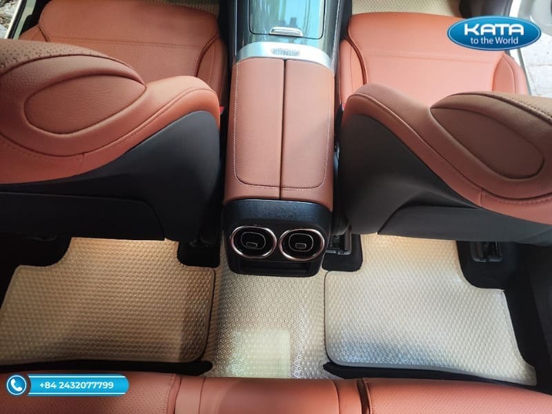 Thảm lót sàn xe ô tô Mercedes GLC 200 ghế hàng 2