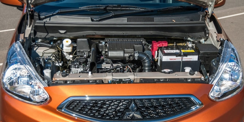 động cơ mitsubishi mirage 2016