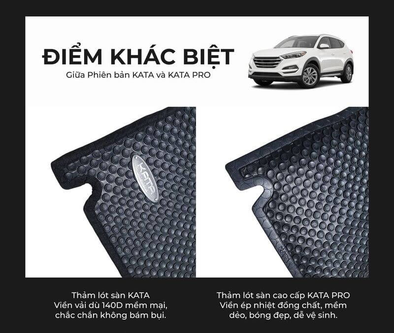 Thảm lót sàn ô tô KATA Pro Tucson 5