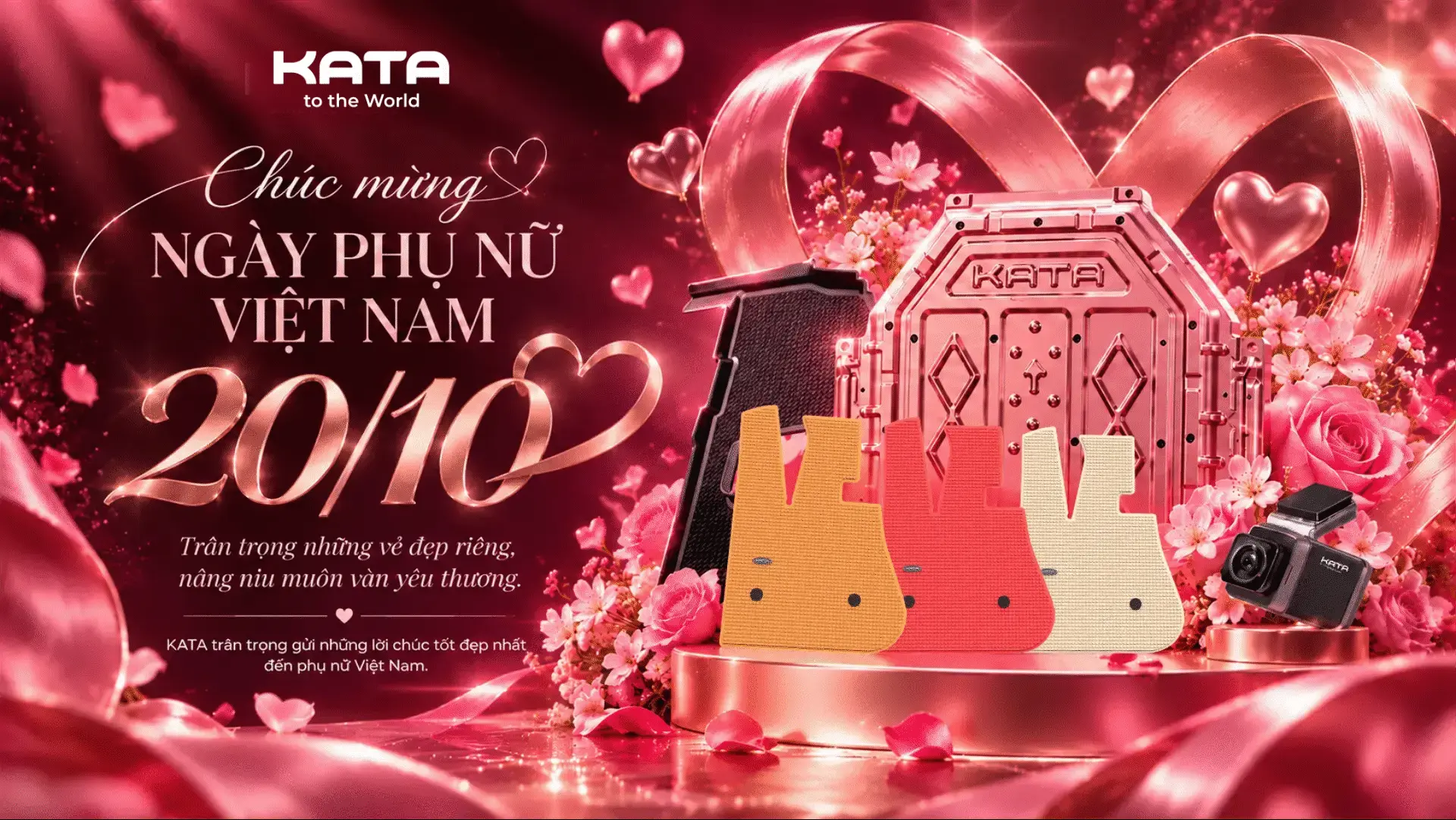 KATA Chúc mừng ngày Phụ Nữ Việt Nam 20/10/2026