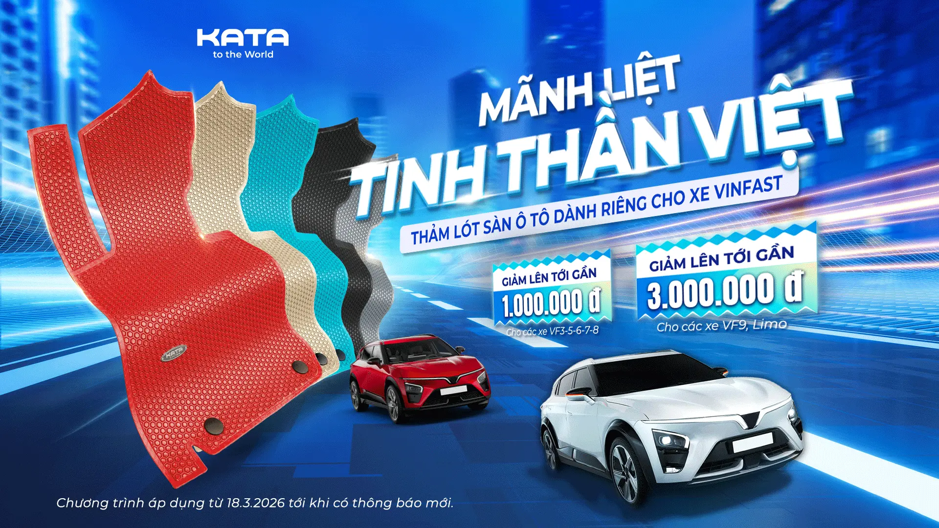 KATA Chương Trình Mãnh liệt tinh thần Việt