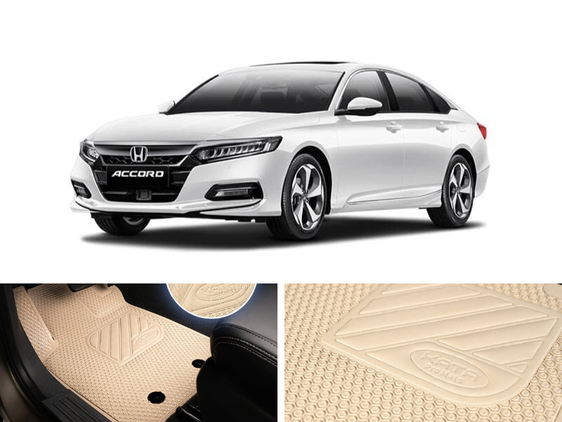 Thảm lót ô tô Honda Accord sản xuất 100% PVC nguyên sinh