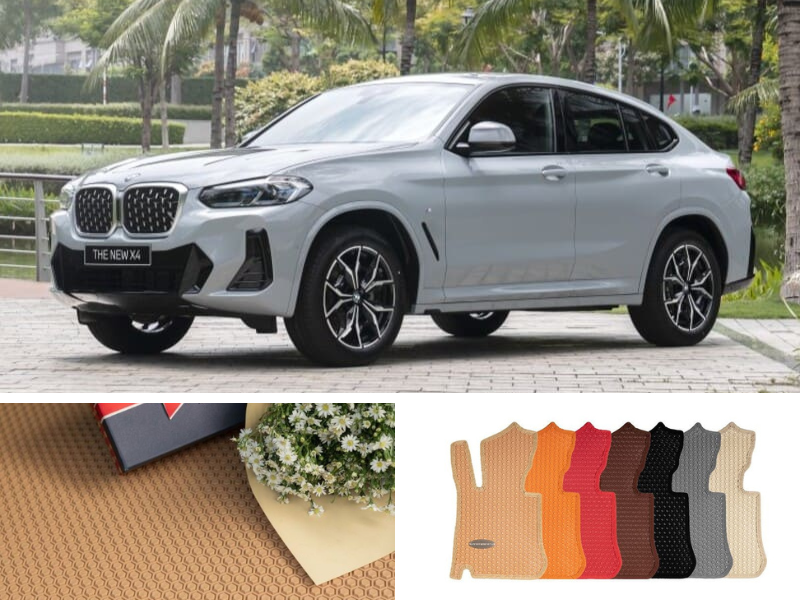 Thảm lót sàn ô tô BMW X4 bền đến 10 năm