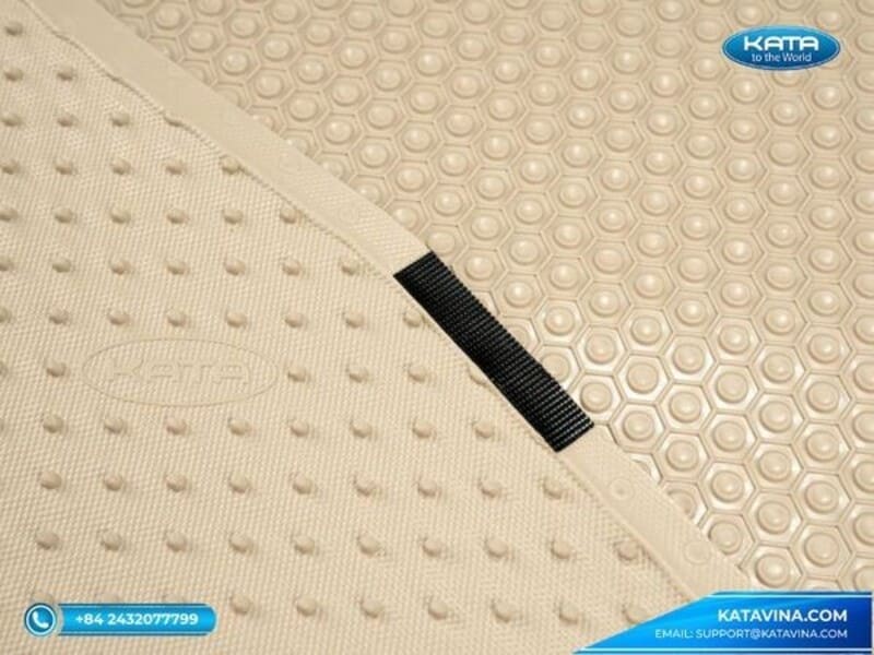 Thiết kế độc đáo giúp thảm bám sàn chắc chắn