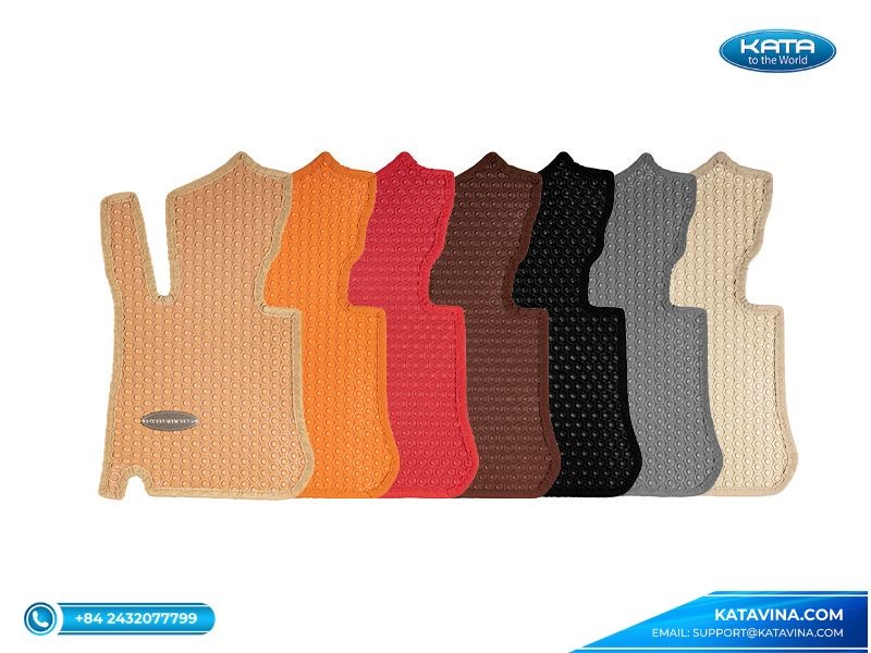 Thảm lót sàn ô tô Kia với đa dạng màu sắc