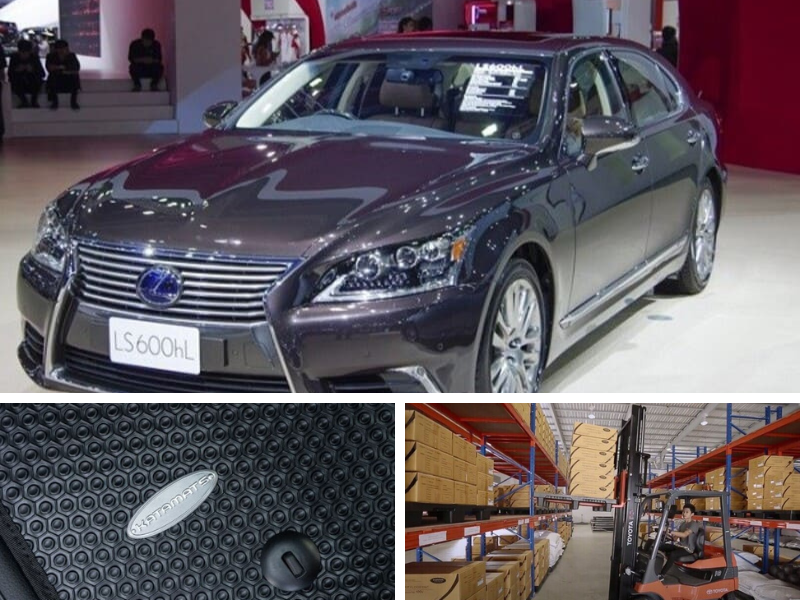 Thảm KATA trên xe LS 600HL