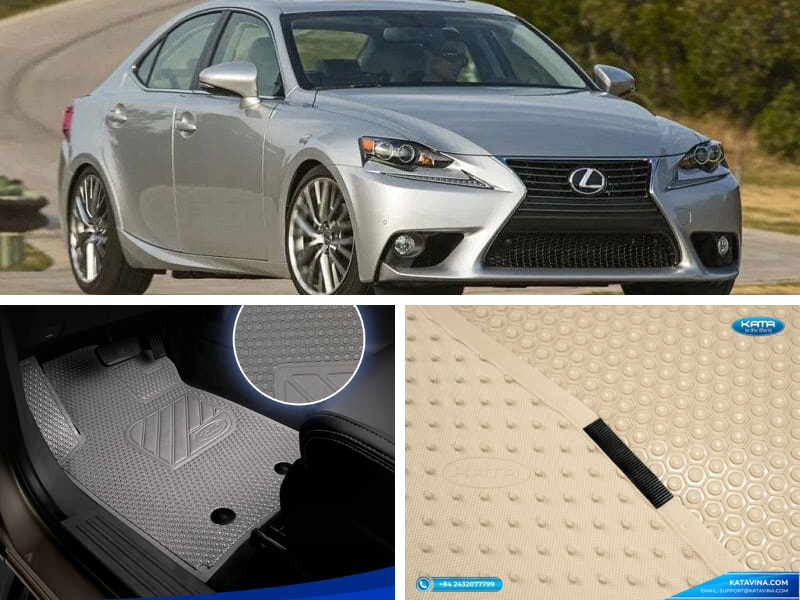 Thiết kế tỉ mỉ, tinh thế, sản phẩm thảm chất lượng cho Lexus