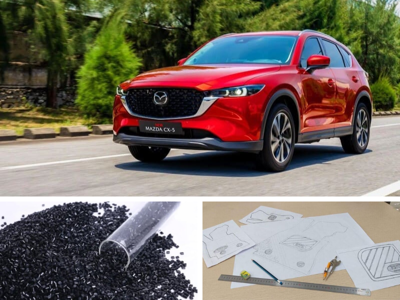 Logo thương hiệu KATA được thể hiện trên mặt thảm nâng cao độ nhận diện thương hiệu