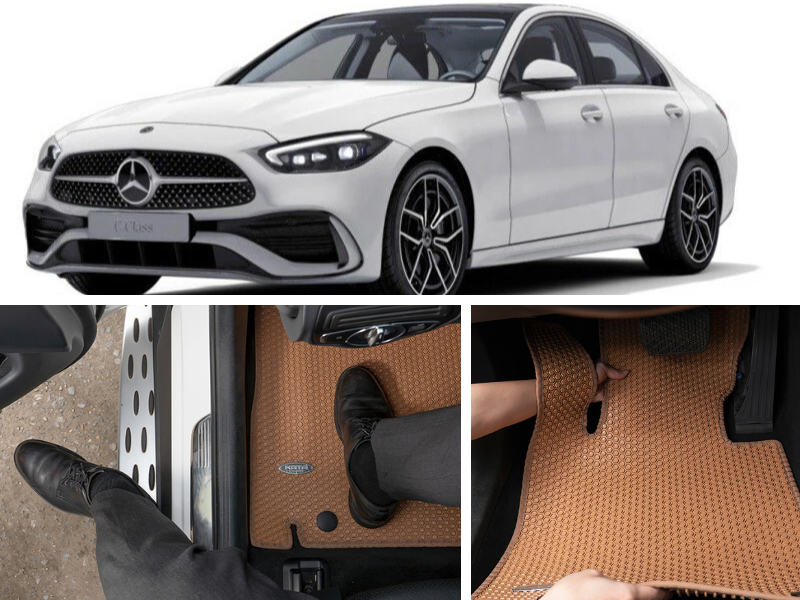 Hình ảnh thảm lót sàn ô tô Mercedes C300