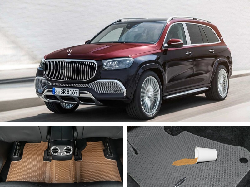 Hình ảnh thảm lót sàn ô tô Mercedes GLS 600 Maybach