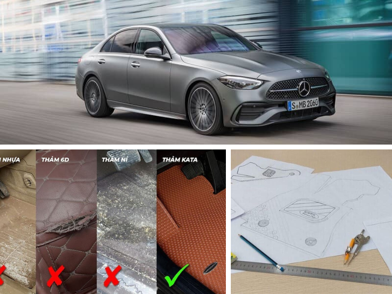 KATA đơn vị sản xuất thảm Mercedes C W206 hàng đầu hiện nay