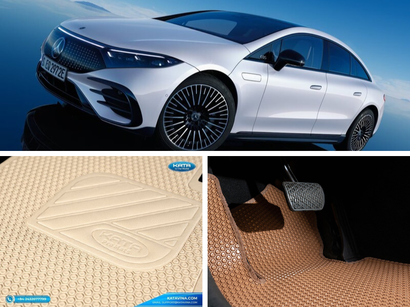 Lắp thảm lên xe Mercedes EQS