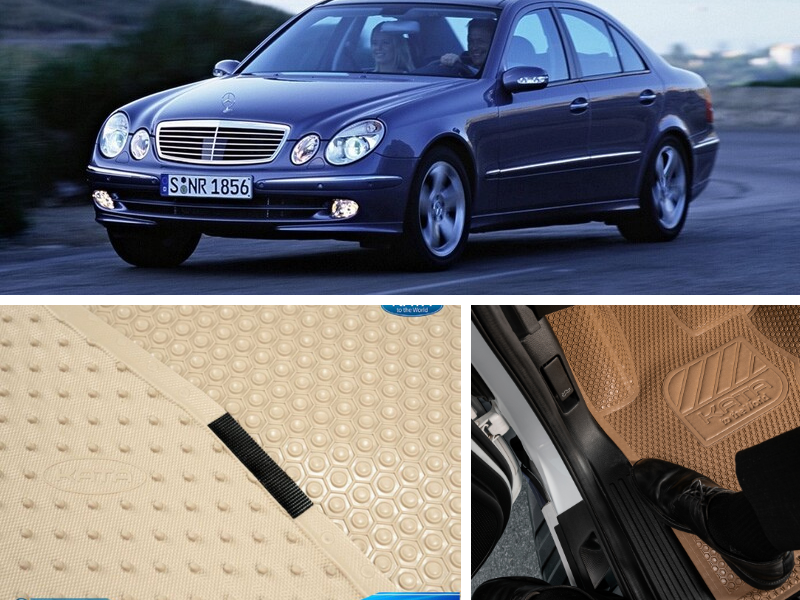 Thảm lót Mercedes W211 có độ bền 10 năm