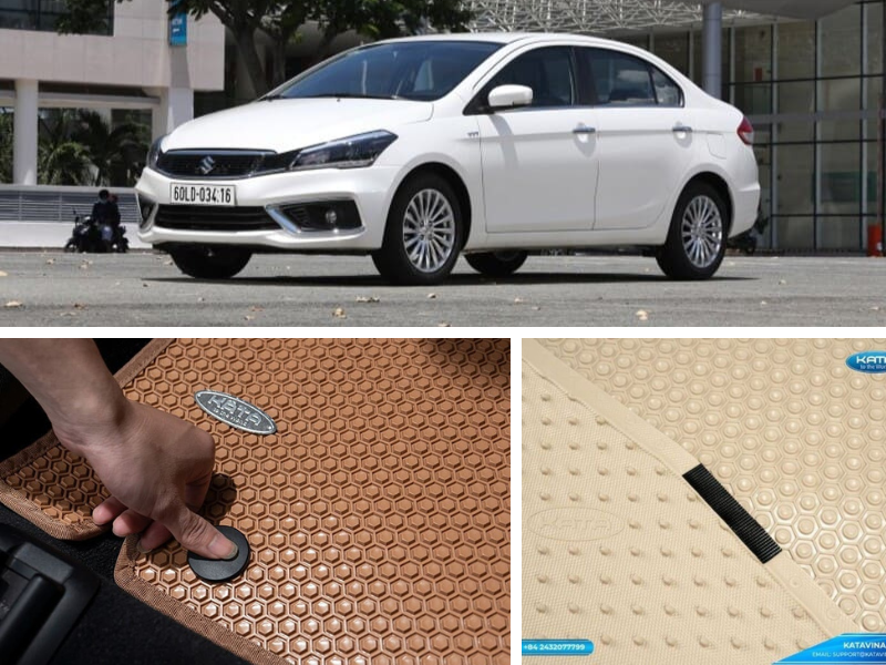 Hình ảnh thảm lót sàn ô tô Suzuki Ciaz