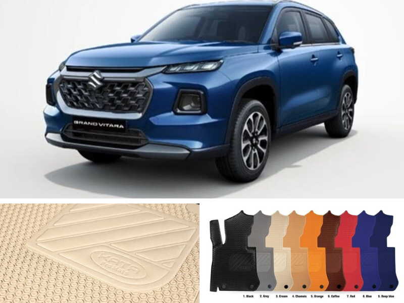 Thảm Suzuki Grand Vitara không biến dạng, cong vênh trong điều kiện khắc nghiệt