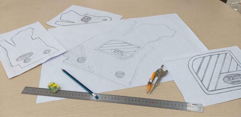 Thảm được thiết kế tỉ mỉ, chính xác