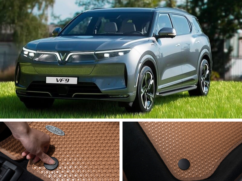 Thảm lót sàn ô tô Vinfast VF9 của KATAVINA