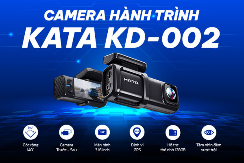 Camera hành trình thiết bị thông minh lắp đặt trên xe ô tô