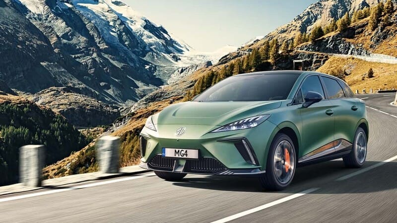 MG4 Electric có không gian nội thất thoải mái, hiện đại