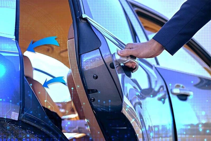 Xe Hyundai Getz độ cửa hít