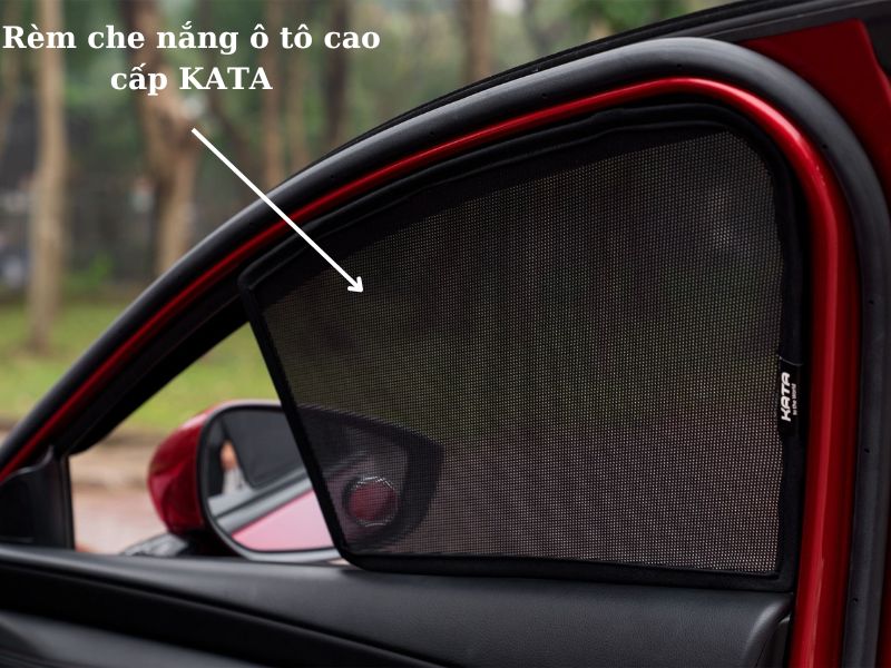 Nam châm thiết kế xung quanh viền cố định, chắc chắn với khung cửa xe