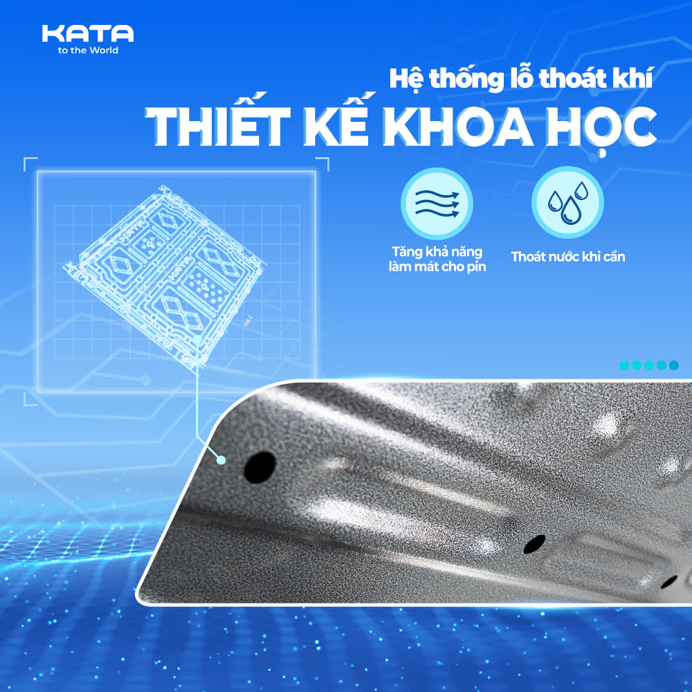 Hệ thống lỗ thoát nước, thoát khí khoa học
