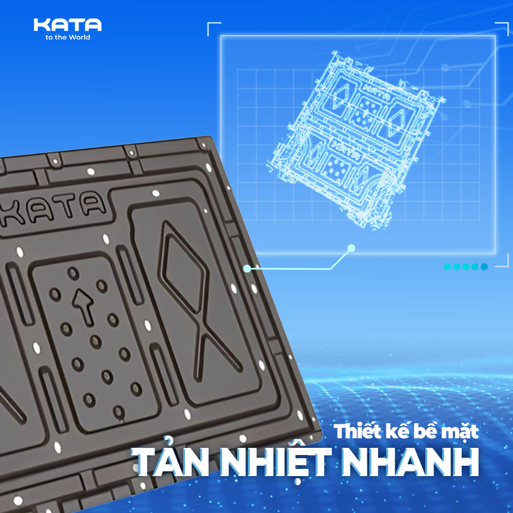 Bề mặt Giáp thiết kế tản nhiệt nhanh