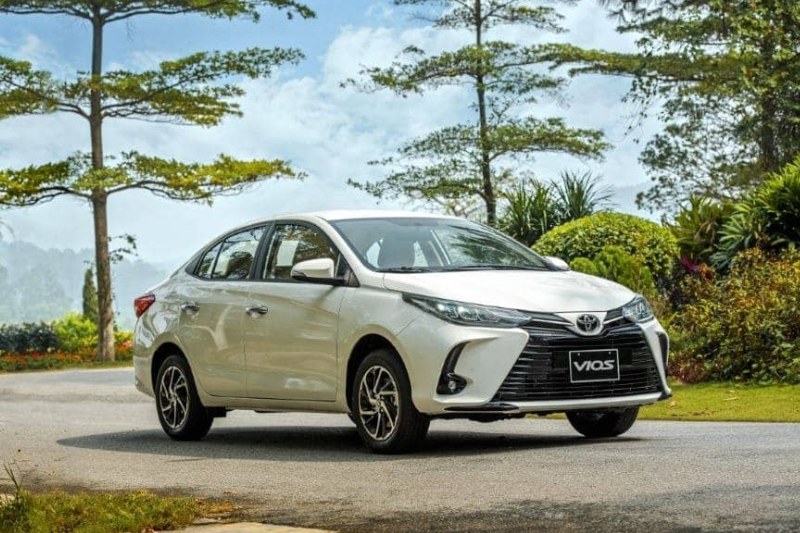 Toyota Vios có thiết kế bo tròn
