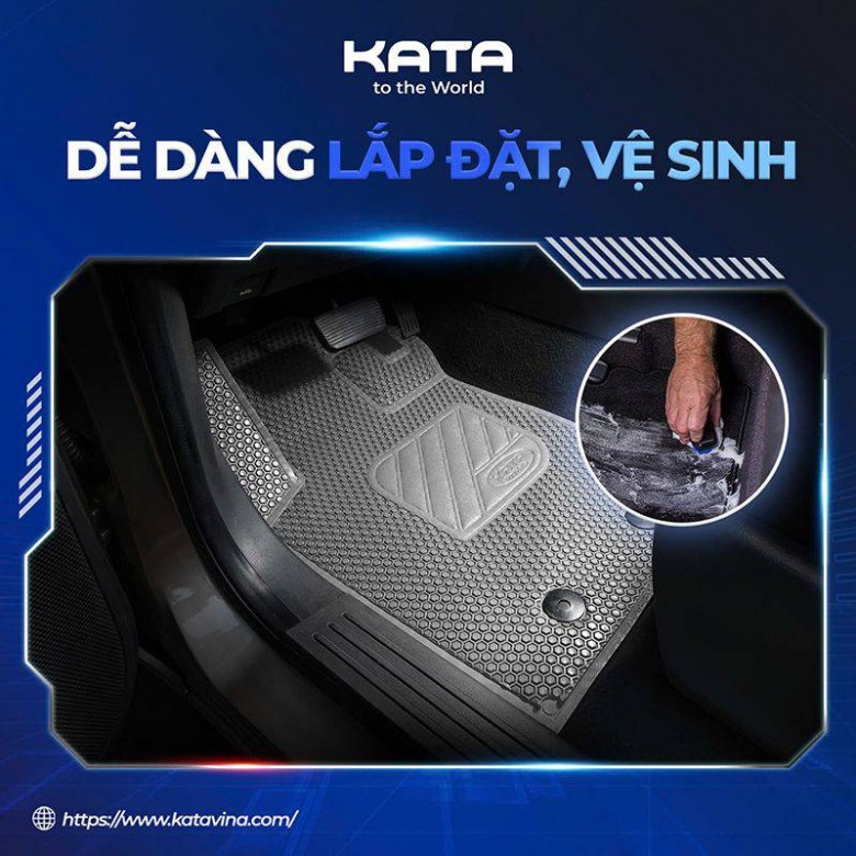 Thảm lót sàn nên dễ vệ sinh