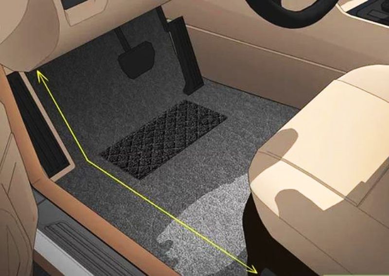 Thảm lót phải vừa vặn với form sàn xe Aston Martin DBX 2021