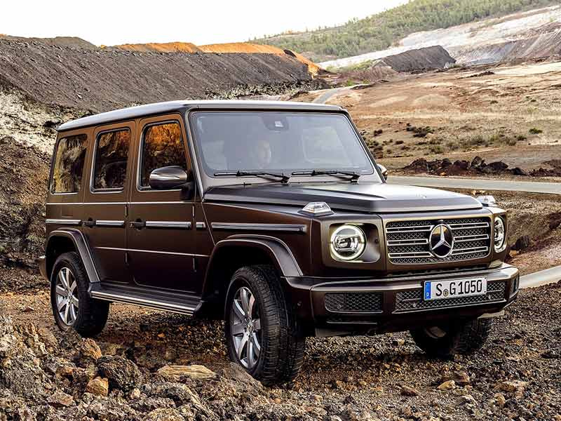Ngoại thất nổi bật của Mercedes-Benz G-Class
