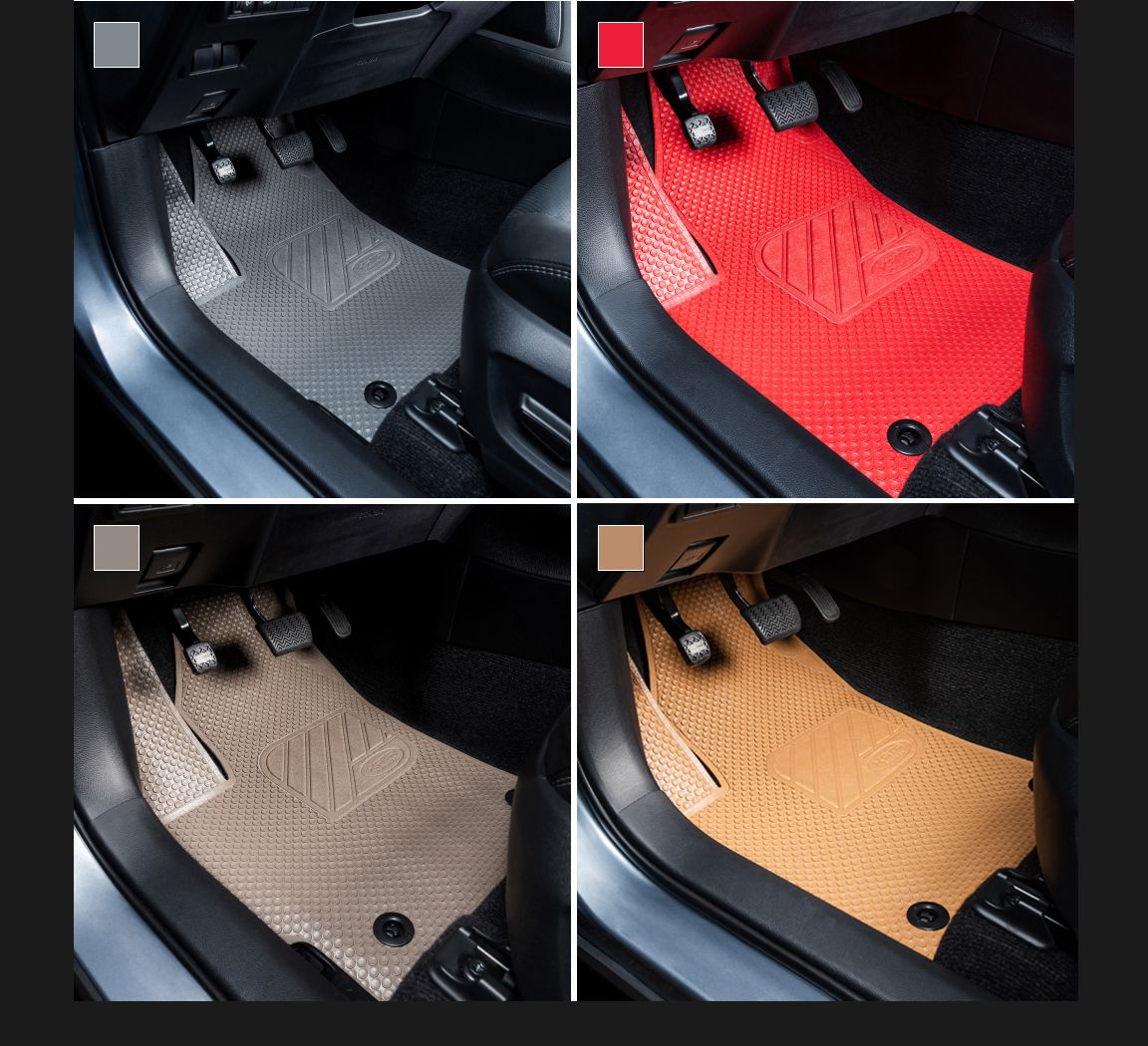 Thảm lót sàn ô tô VinFast LUX SA 2.0 với 9 màu sắc đa dạng