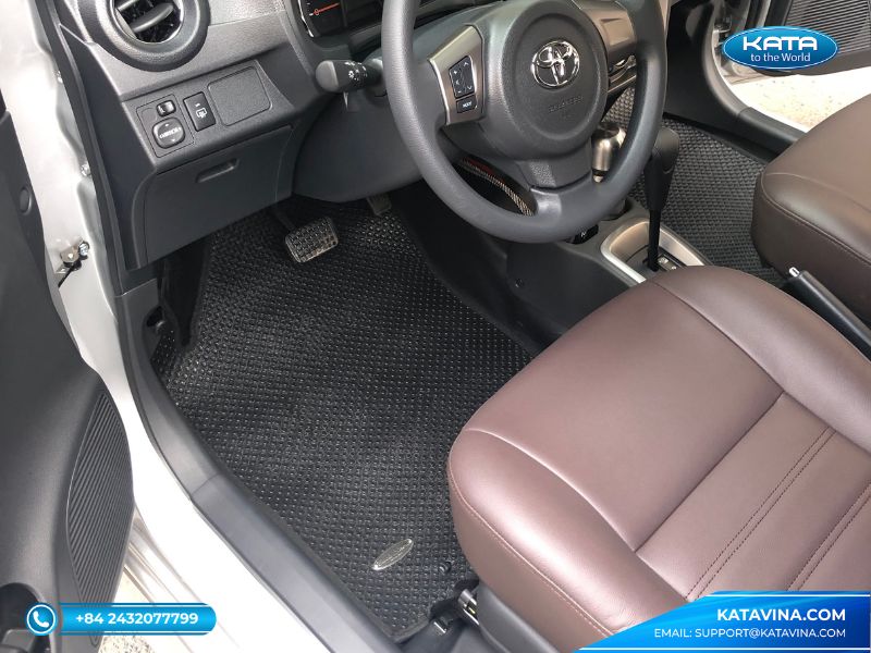 Lý do nên lựa chọn thảm lót sàn ô tô Toyota Wigo 2023 của KATA