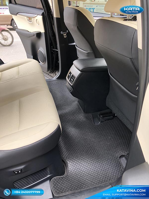 Thảm lót sàn xe hơi Lexus NX300 ghế hàng 2