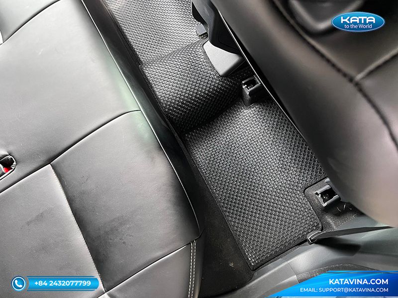 Thảm lót sàn Toyota Raize KATA màu đen
