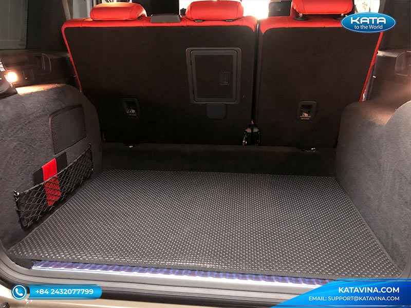 Thảm lót sàn ô tô Mercedes AMG G63 lót cốp
