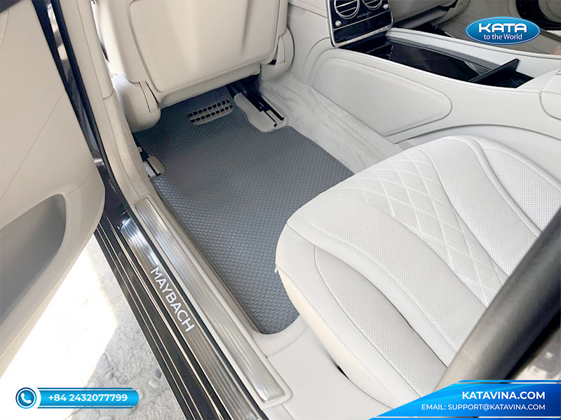 Thảm lót sàn ô tô Mercedes-Maybach S650 màu ghi