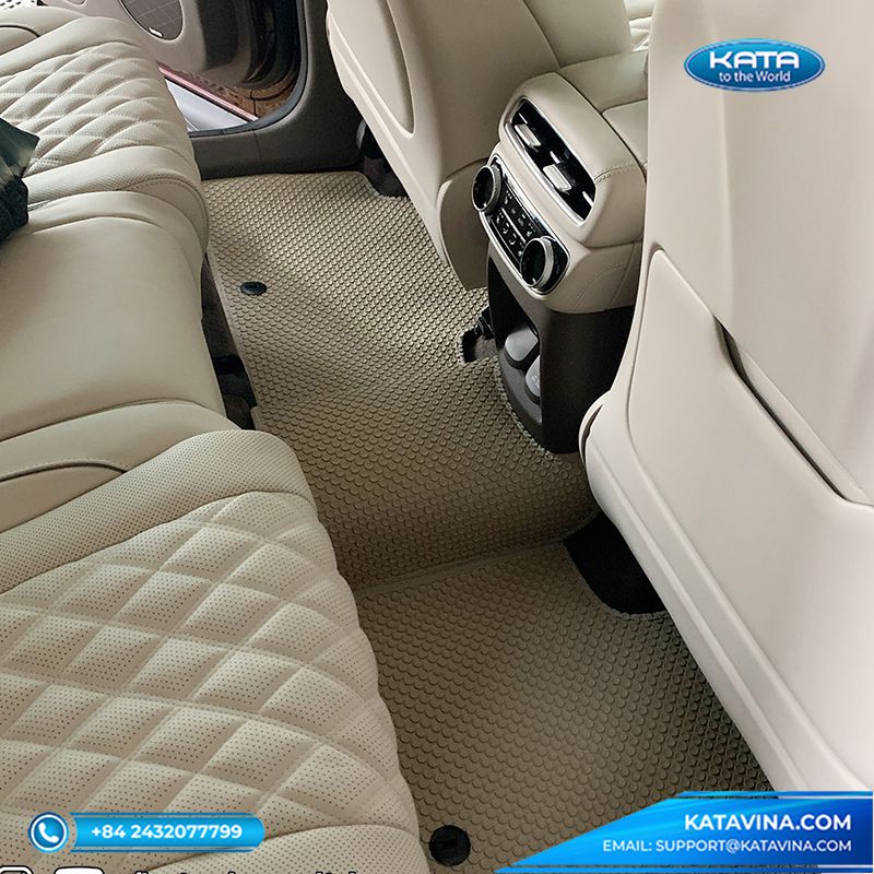 Thảm lót sàn xe Genesis GV80 của KATA bền lâu tới 10 năm