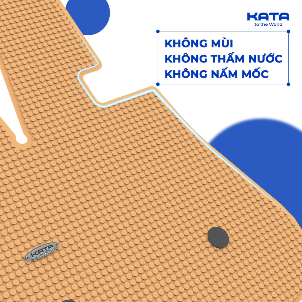 Thảm lót sàn KATA cho BYD Dolphin không mùi, không nấm mốc, không thấm nước