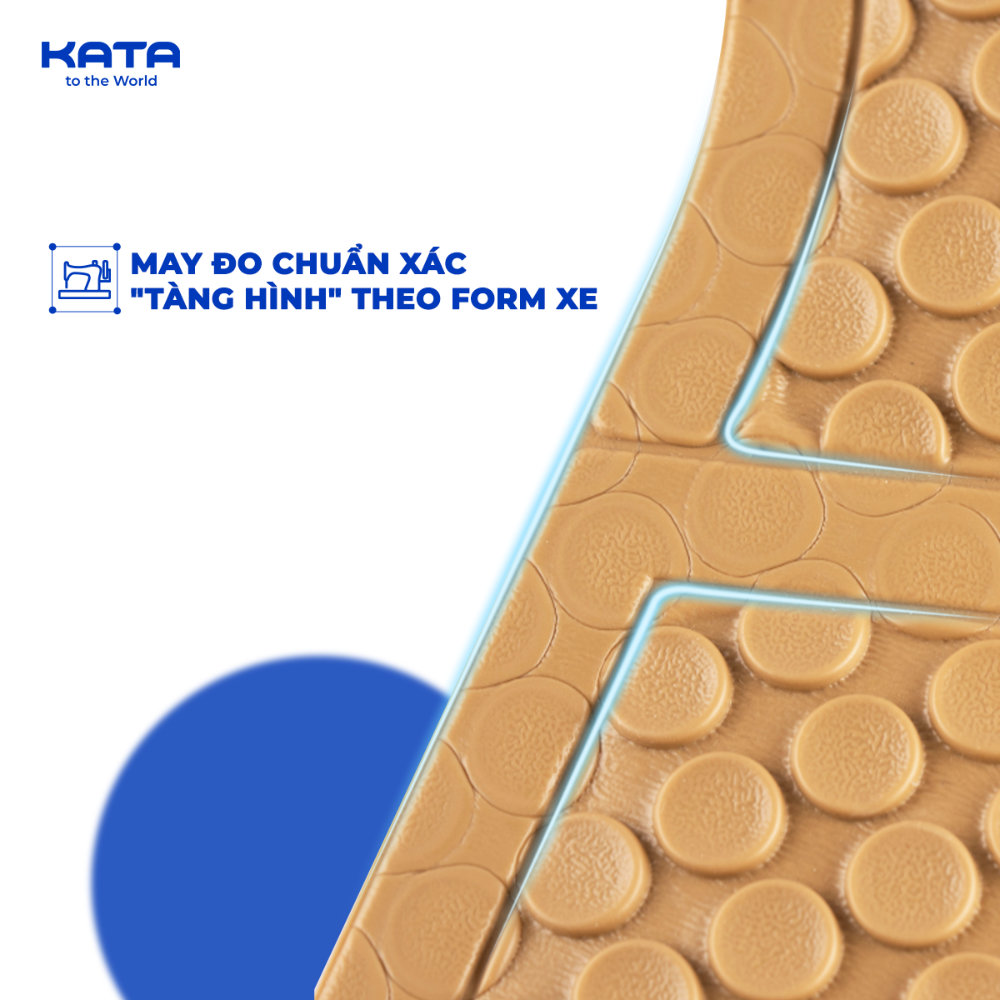 Thảm lót sàn KATA may đo vừa khít sàn xe BYD SEAL